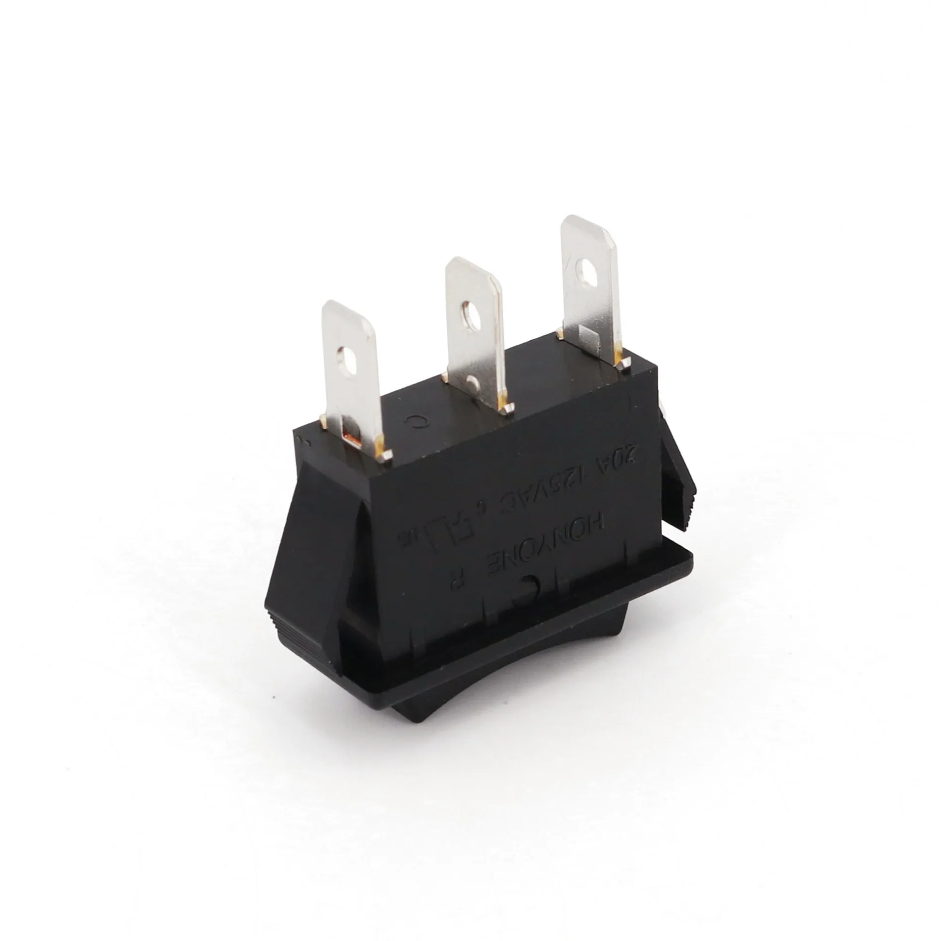 5Pcs Black 32x14mm High Current 3Pin 3-Way SPDT Rocker Switch 20A/125VAC | Обустройство дома