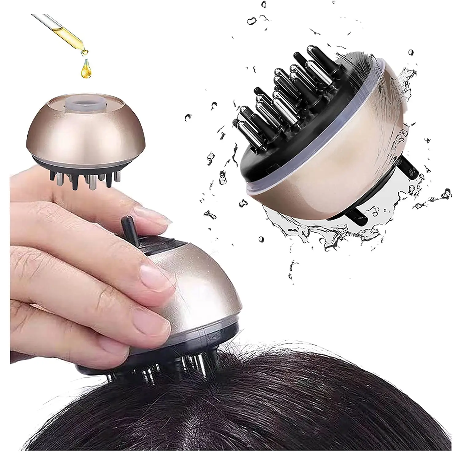 

Расческа-аппликатор для кожи головы, жидкая Расческа с эфирным маслом для роста волос, средство для ухода за волосами