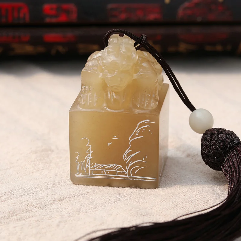 Customized Stone Personal Seal Carving Chinese Stamps Calligraphy Painting Seal Artist Chinese Name Special Clear Gift Stamps