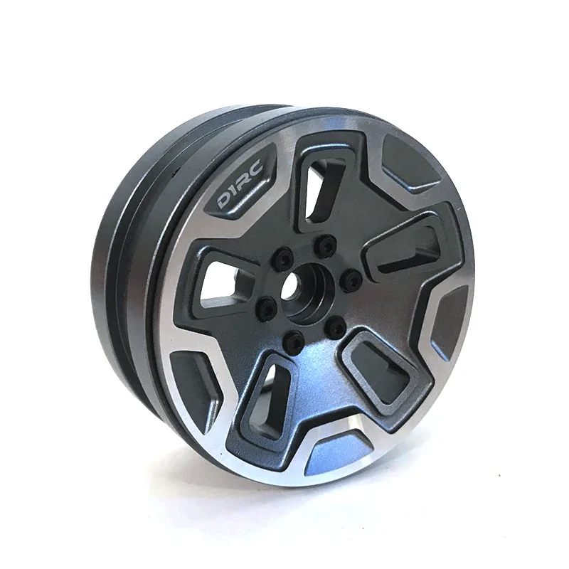 2 шт. CNC металлический сплав дюймов обод колеса Beadlock для 1/10 RC Гусеничный