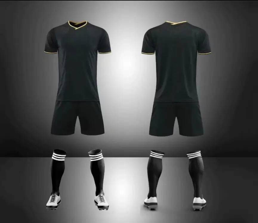 

20-21 Soccer Jerseys No Brand Mens Custom print Adult Training uniform survetement Football kit and socks football jersey.