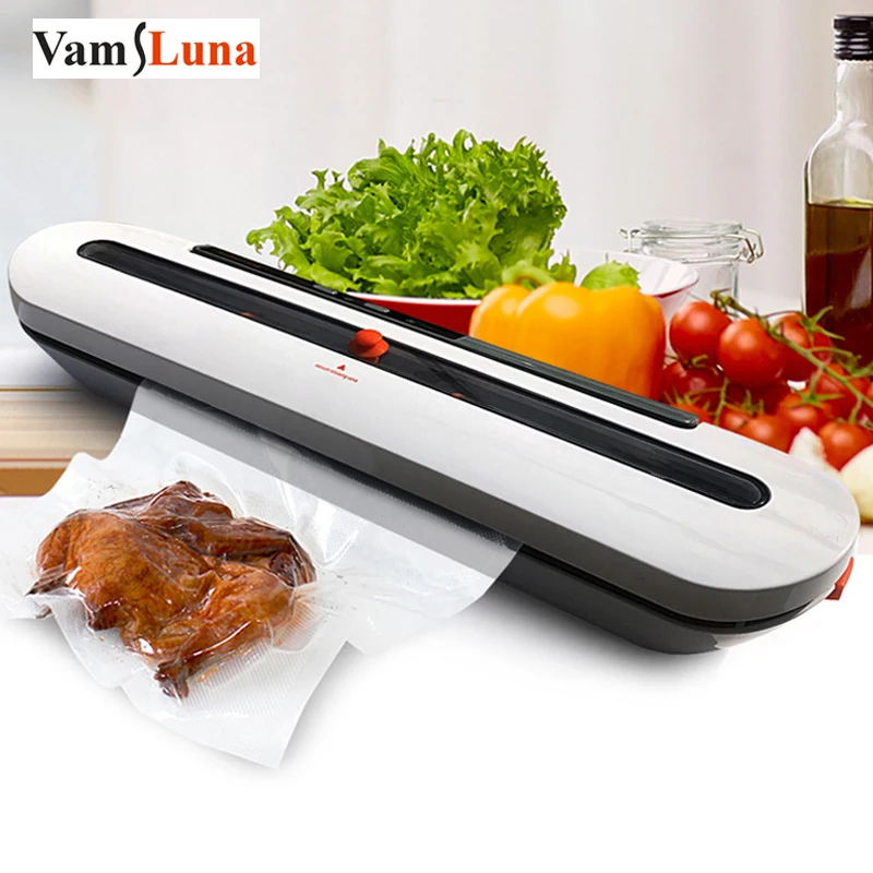 - Food Vacuum Sealer Best Automatic Commercial Household Vacuum Food
Sealer Packaging Machine With 10pcs Food Saver Bags