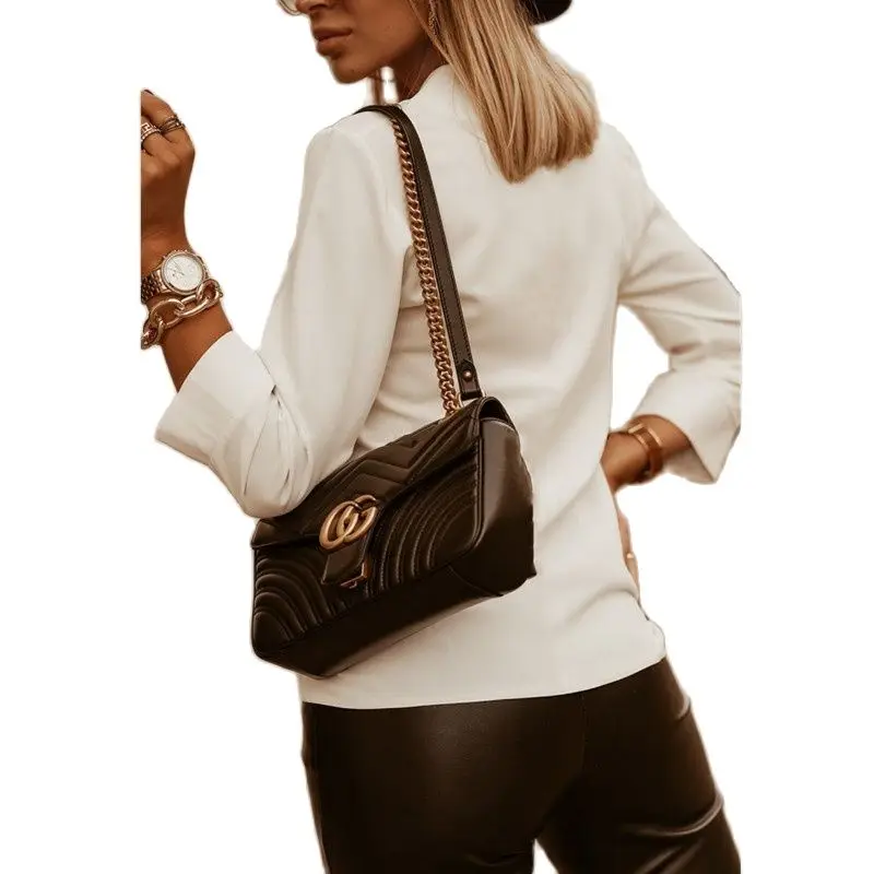 

2021 Spring Autumn And Winter Solid Color Long-Sleeved T-Shirt Ladies Casual Simple Stand-Up Collar Shirt Slim Top Large Blusas