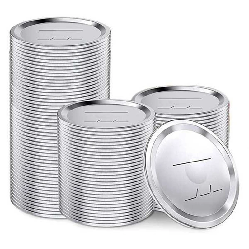 

60 Pcs Regular Mouth Canning Lids for Ball,Split-Type Lids Leak Proof 70mm Mason Jar Lids for Canning,for Airtight Jars
