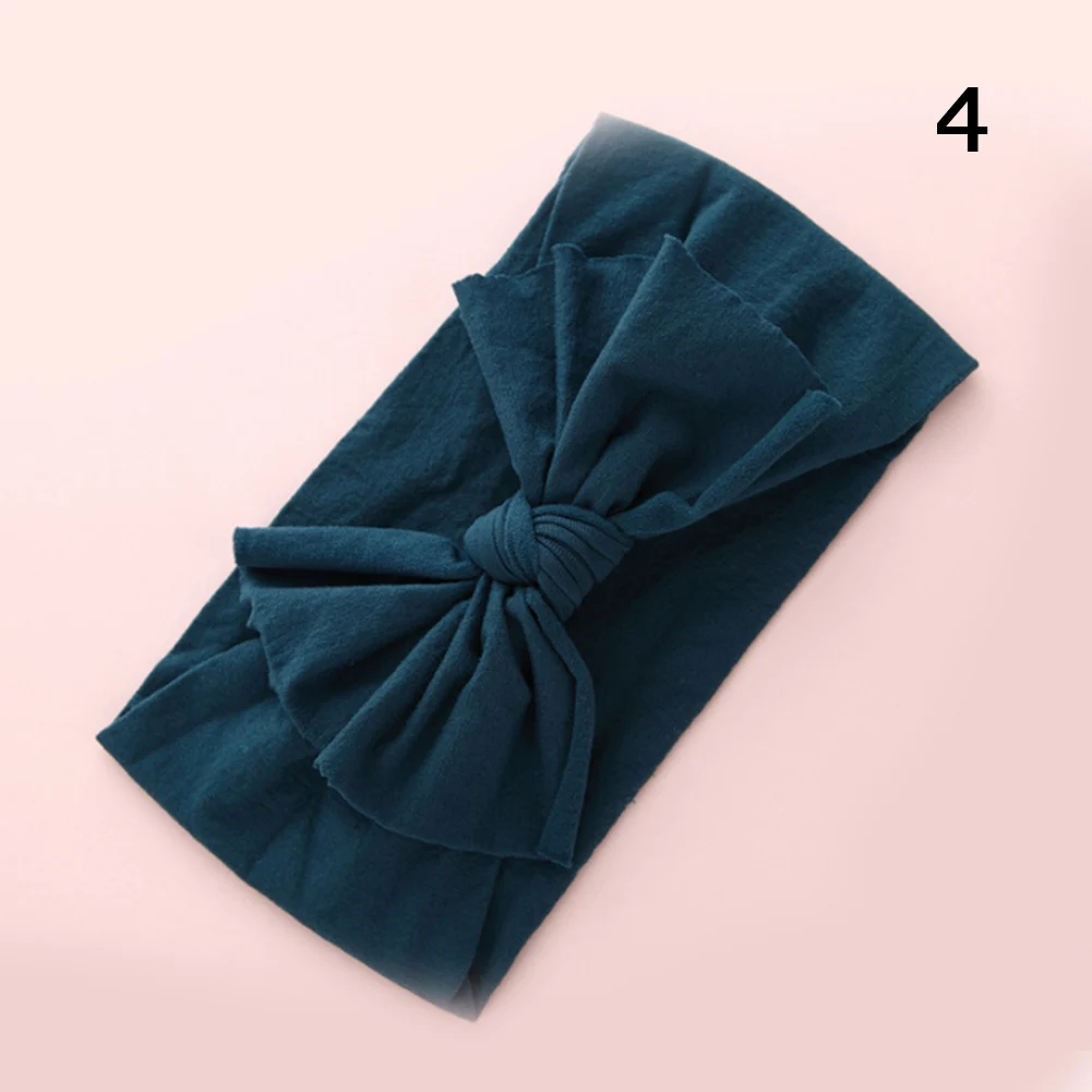 28 цветов Детская повязка на голову тюрбан завязанные волосы для маленьких