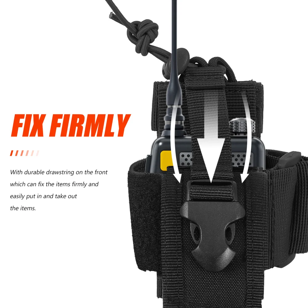 

Universal Radio Case Portable Radio Holder Walkie Talkies Storage Pouch