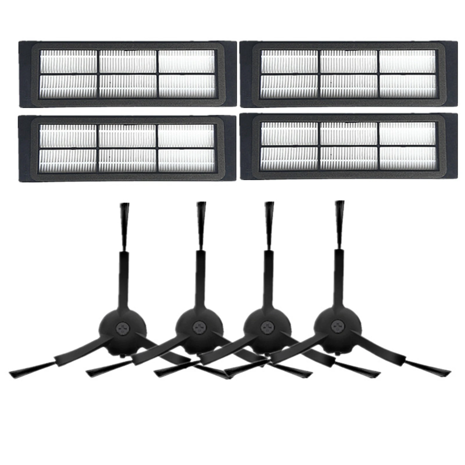 Основная щетка черный фильтры боковым щеткам обеспечен Замена для Mi вакуумная 1