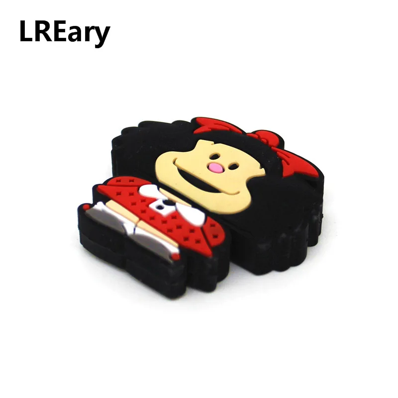 С изображением героев мультфильмов для Mafalda флеш-диск USB 2 0 флэш-накопитель 128 ГБ cle