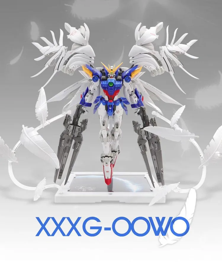 

New Super Nova MG 1/100 Gundan XXXG-00W0 Fix Wing Zero Custom Mo Kai Custom Mobile Suit Anime Assembly Model Kit