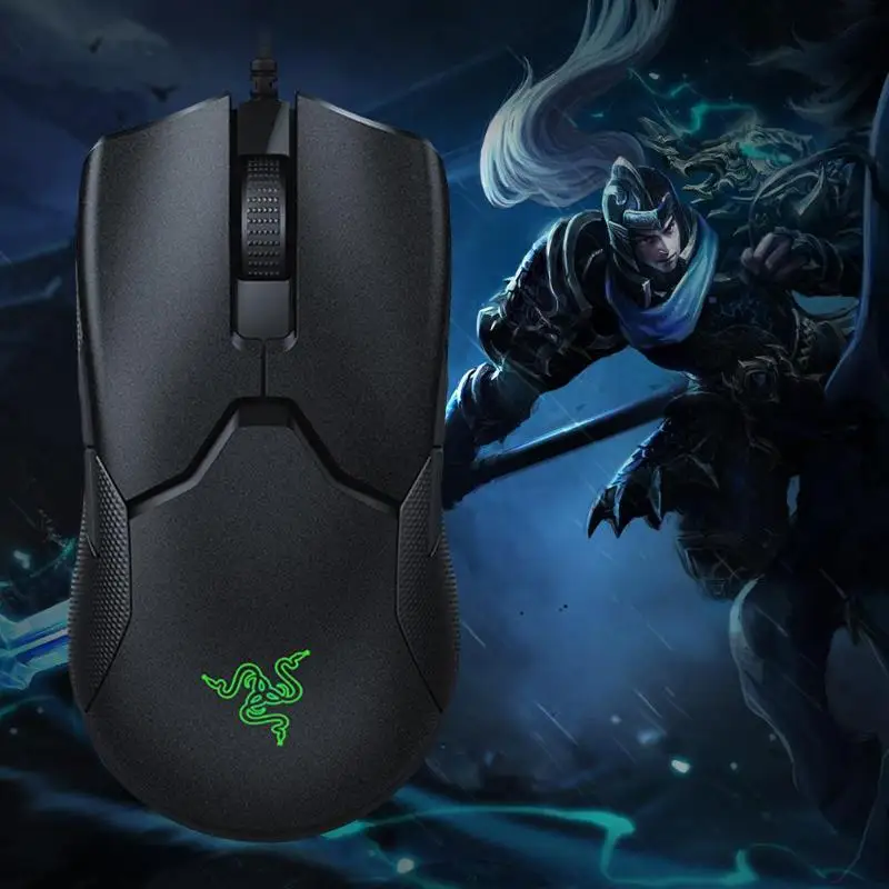 Razer Viper USB Проводная 16000 dpi Регулируемая Макросъемка RGB игра определение RGB эргономичная мышь для настольного компьютера/ноутбука Новинка