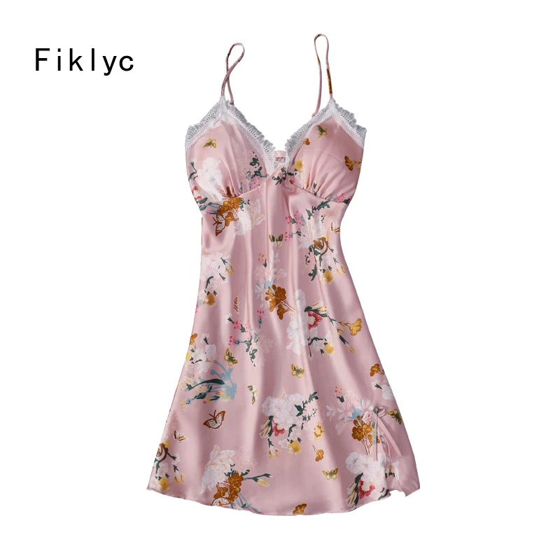 Fiklyc/сексуальное нижнее белье для молодых девушек ночная рубашка ночные рубашки с