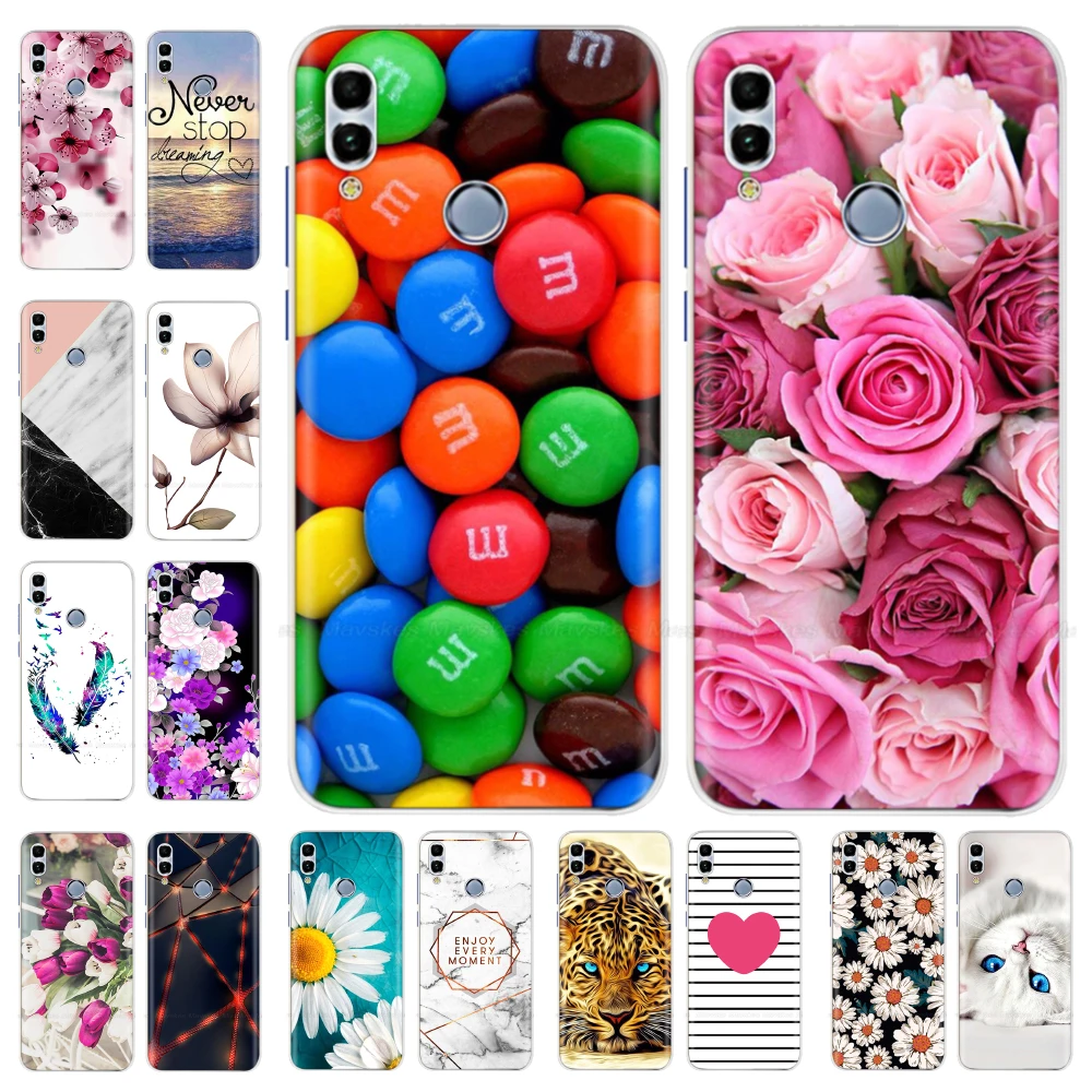 

For Huawei P Smart 2019 Case Silicon Back Cover Phone Case For huawei P Smart ( 2019 ) Soft touch Cases funds etui bumper coque