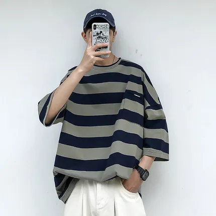 

Men's cotton fashion casual short-sleeved T-shirt 1491