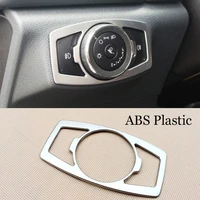 for ford ranger everest 2015 16 2017 2018 lhd abs plastic car headlamps adjustment switch decoration cover trim accessories