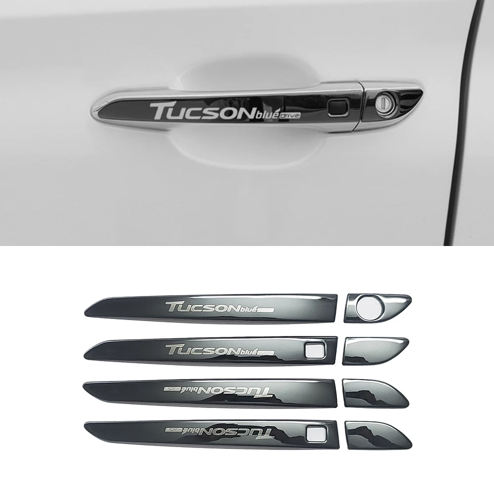 Хромированные наружные дверные ручки Декоративные Чехлы для HYUNDAI TUCSON 2015 2016 2017 2018