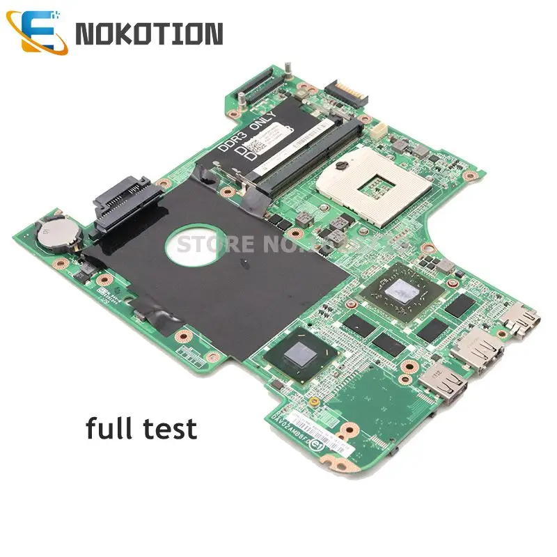 Материнская плата NOKOTION для ноутбука Dell Inspiron 14R N4110 HM67 HD6630M 1 ГБ DAV02AMB8F1 материнская CN