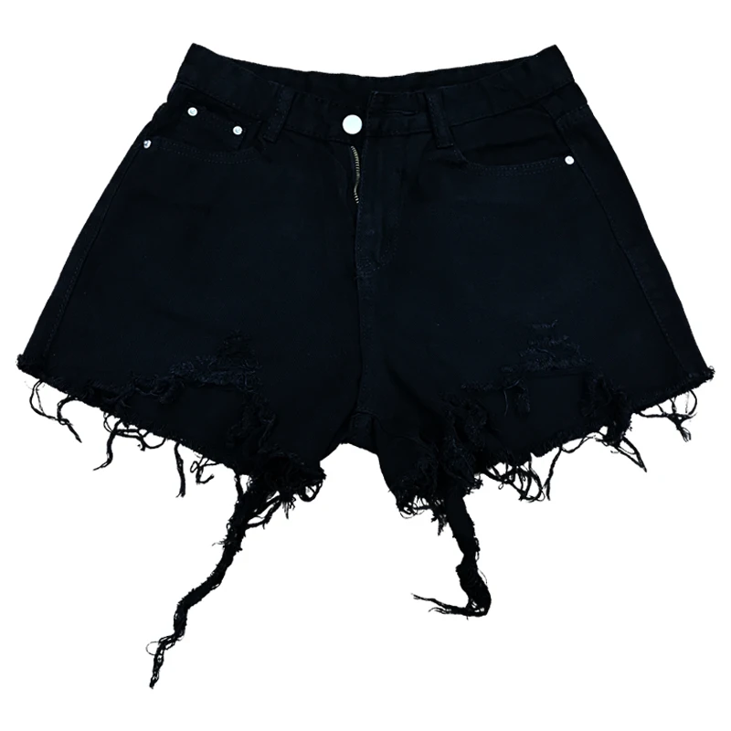 

Jean Shorts Sexy Women Summer High Waist Thin Raw Edge Wild Wide Leg Demin Short Pants Fashion Student Hot Pants Female Trend