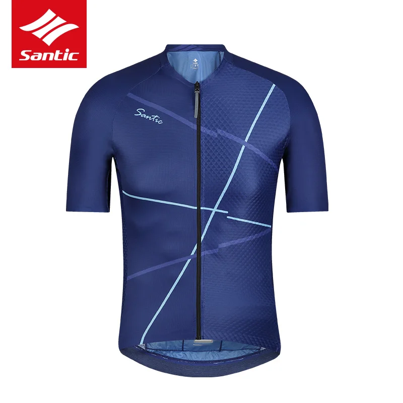 Santic Top Велоспорт Джерси мужские летние новые MTB дорожный велосипед с коротким