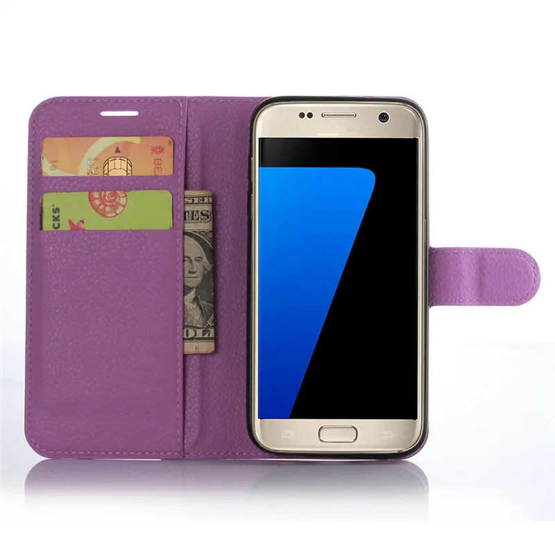 Leather Flip Case For Samsung Galaxy S7 Wallet Magnetic Cover Samsung Galaxy S7 Edge Case For Samsung S7 S 7 Phone Coque Hoesje