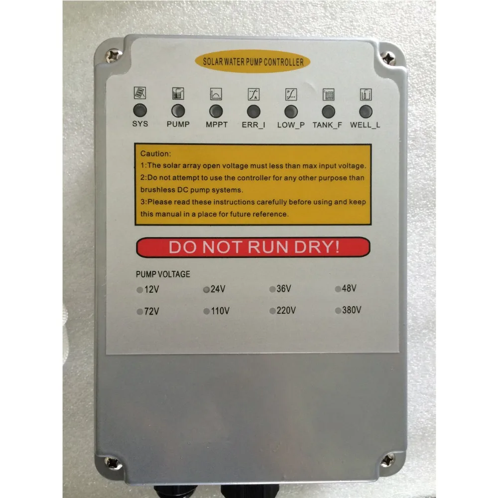 Погружной насос для полива на солнечной батарее постоянный ток 72 в 1000 Вт