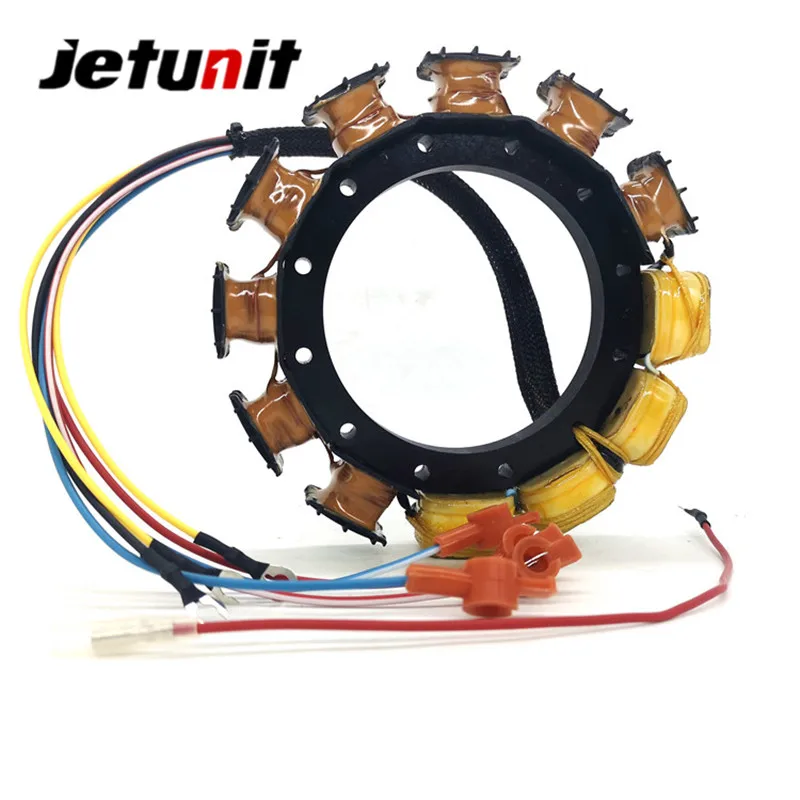 JETUNIT Премиум ртути подвесных 16 amp узел статора 6 цилиндров 174-5456-16 398-5454A11 398-5454A15