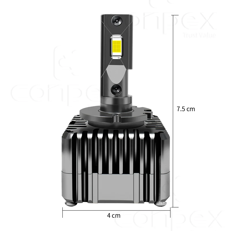

2pcs Conpex h7 D2s D4s led canbus headlights bulb h4 h1 h3 h11 9005 9006 led lamp h13 9004 9007 car bulbs h7 D1s D3S auto lights
