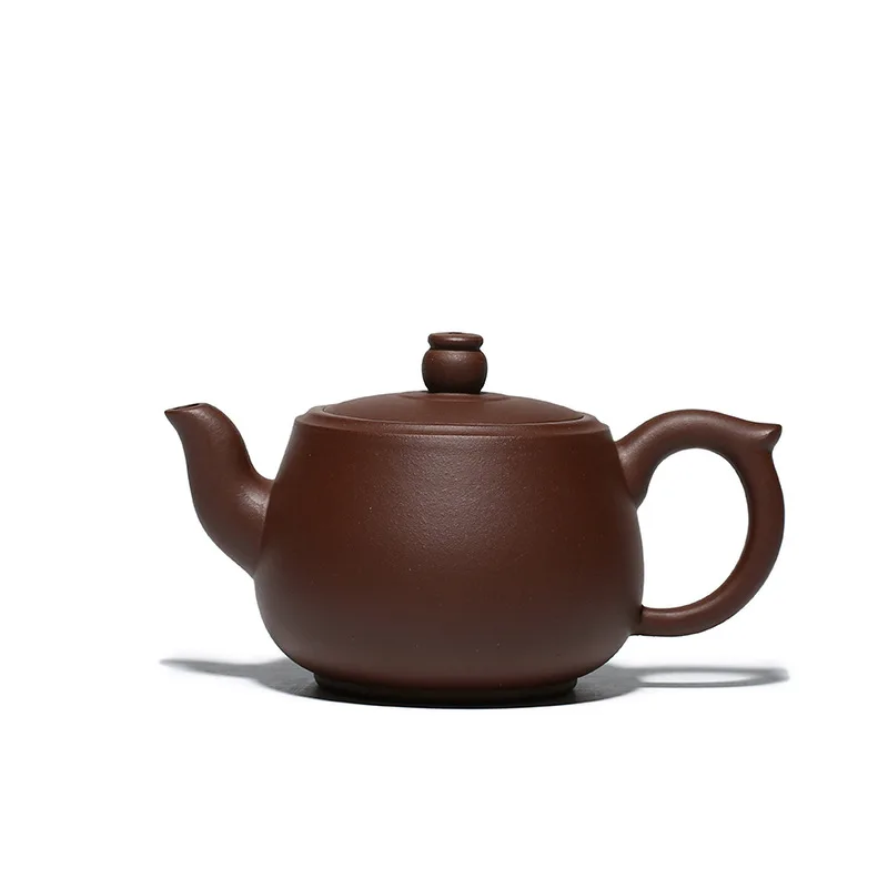 

350ML Yixing undressed ore teapot high quality purple clay pot kung fu kettle with gift box