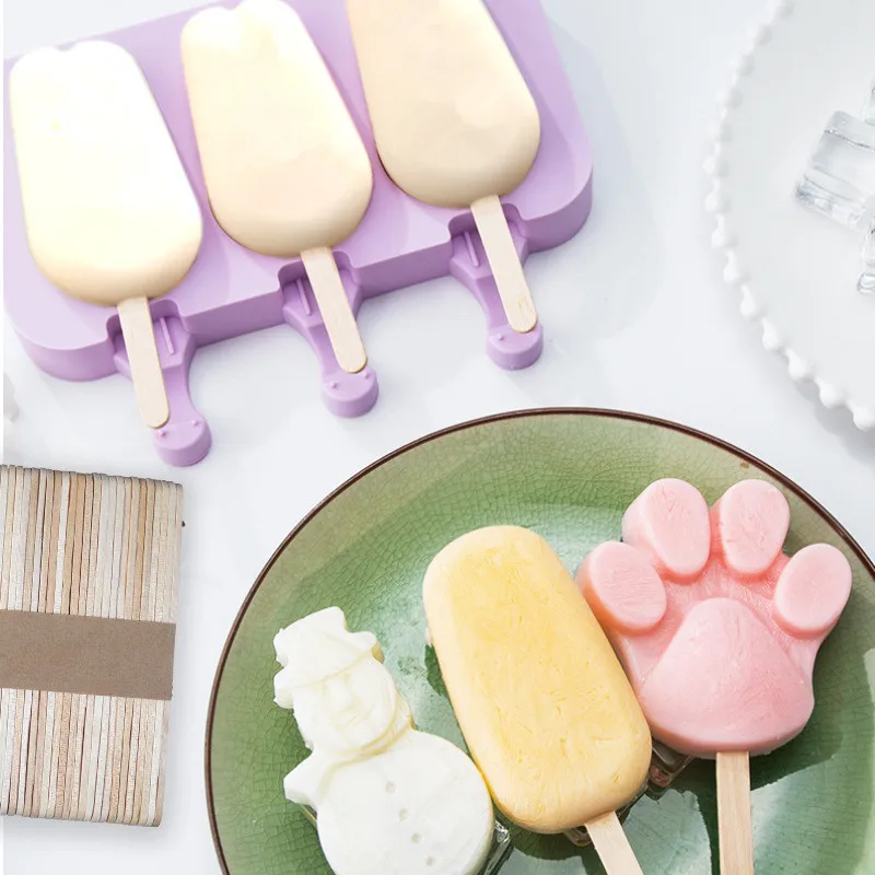 Новинка силиконовая форма для мороженого формы фруктового льда сделай сам