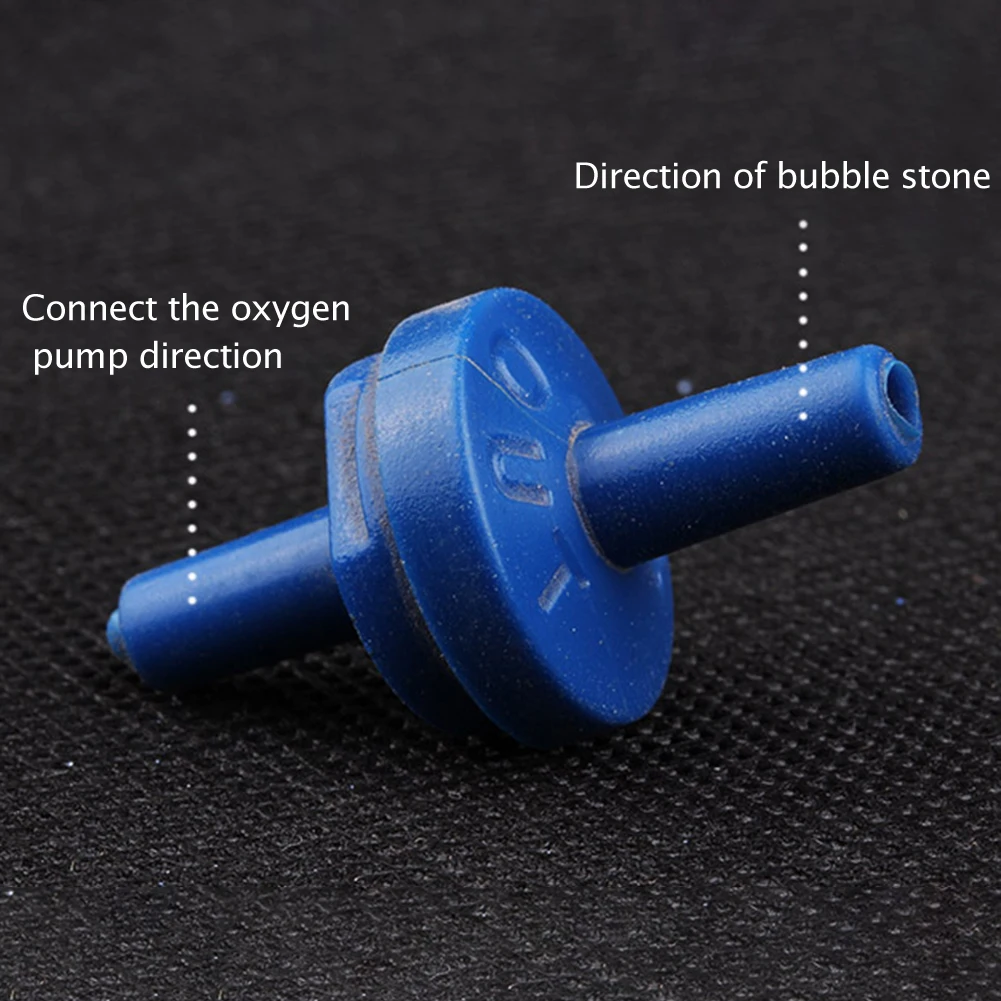 

10pcs Oxygen Pump Tracheal Check Valve Home Fish Tank Aquarium Non Return Check Valve Air Increasing Pipe Tube Pump Accessories