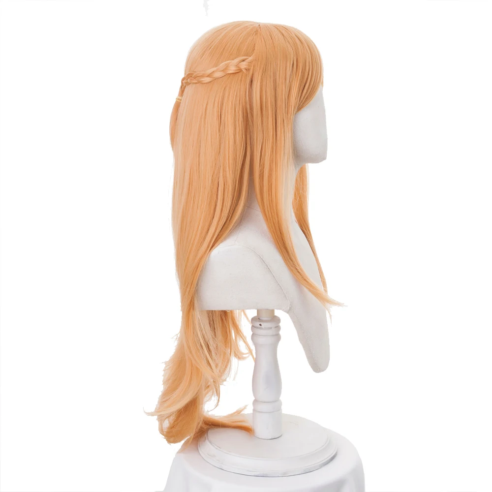 Женский длинный парик Yuuki Asuna косплей костюм из синтетических волос с