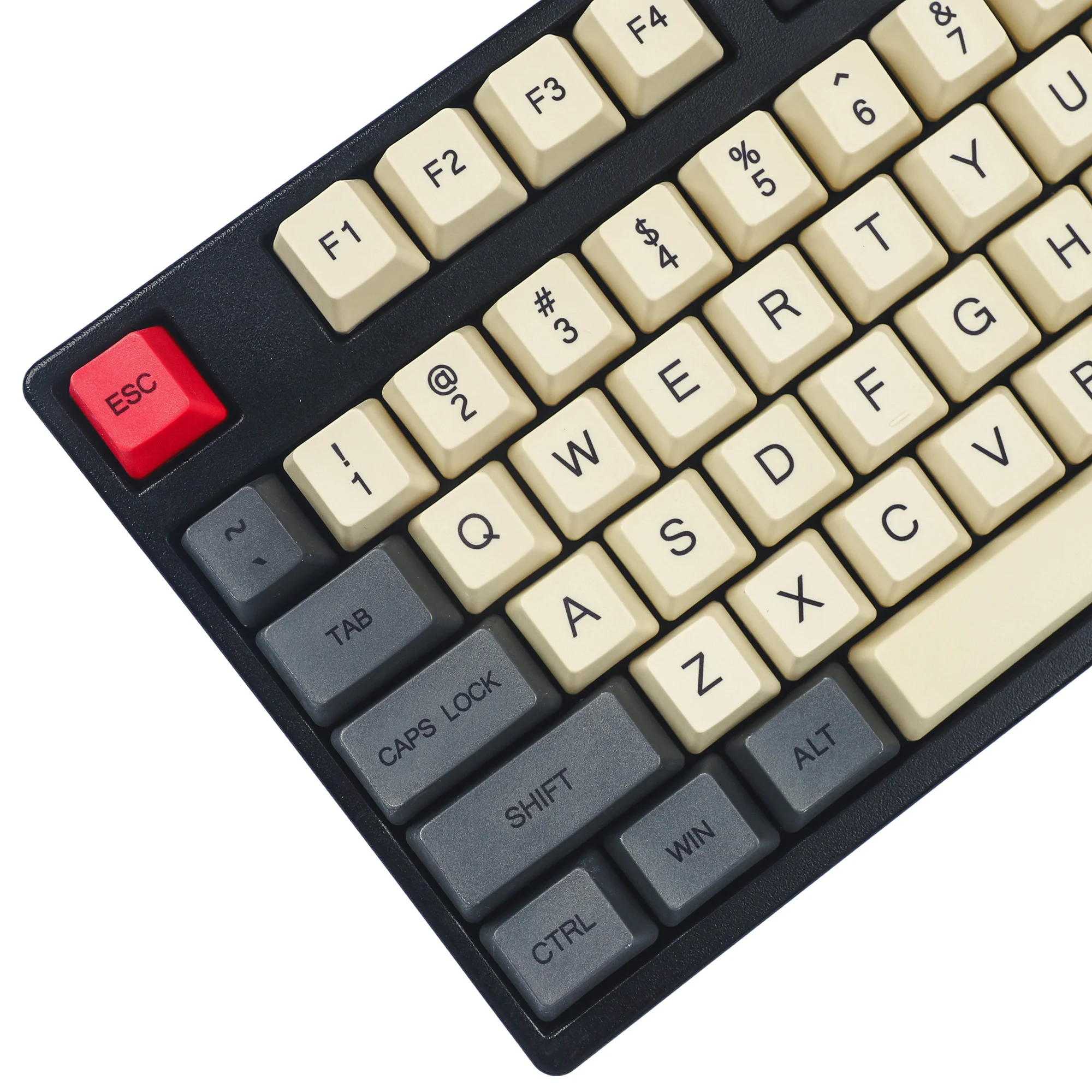 

Колпачки для клавиш Mac 135 клавиш, колпачки для клавиш из углеродного волокна, толстые, PBT OEM, краситель профиля Sub 96 84 ANSI ISO, Набор колпачков для ...