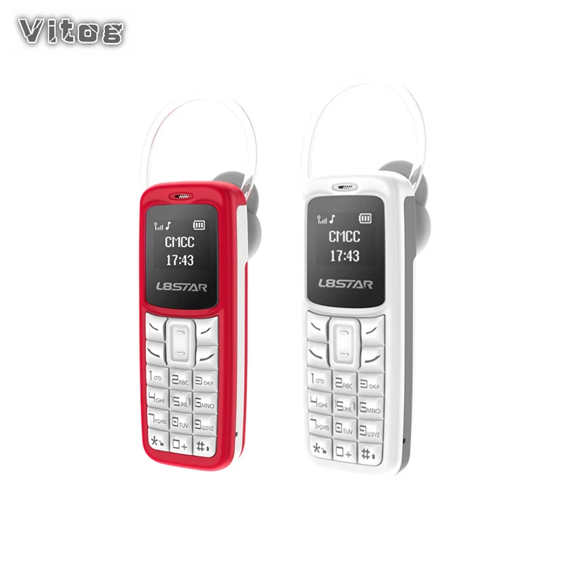 Vitog BM30 Wireless Bluetooth Earphone Support Dialing Headphone Mini CellPhone MP3 SIM+TF Card Unlocked GSM 2G/3G/4G | Электроника
