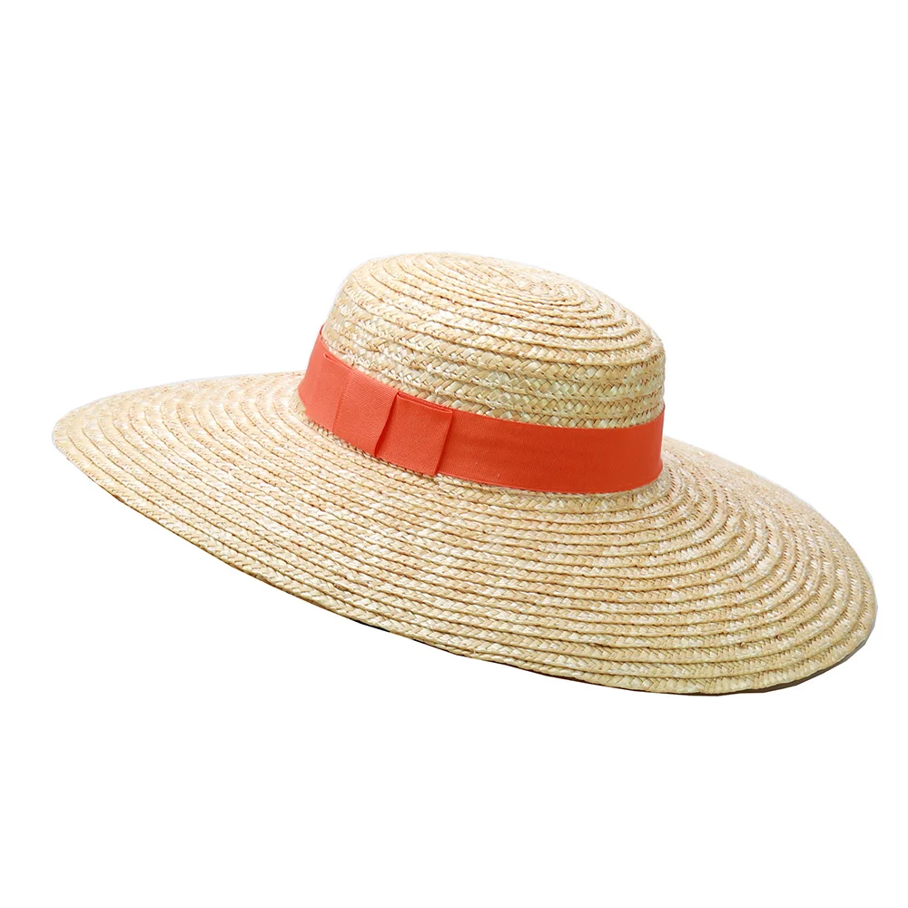 Женские соломенные шляпы с широкими полями и заколкой для волос шляпа 12 см