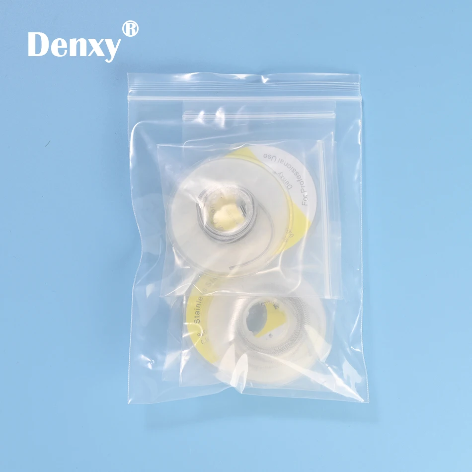 Ортодонтические пружины Denxy 4 шт./лот нержавеющая сталь пружина открытой |