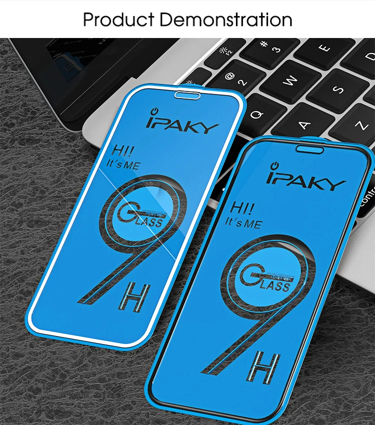 Для iPhone XS протектор экрана IPAKY для iPhone XS MAX полное покрытие 9H 5D Закаленное стекло пленка для iPhone XR стекло протектор экрана