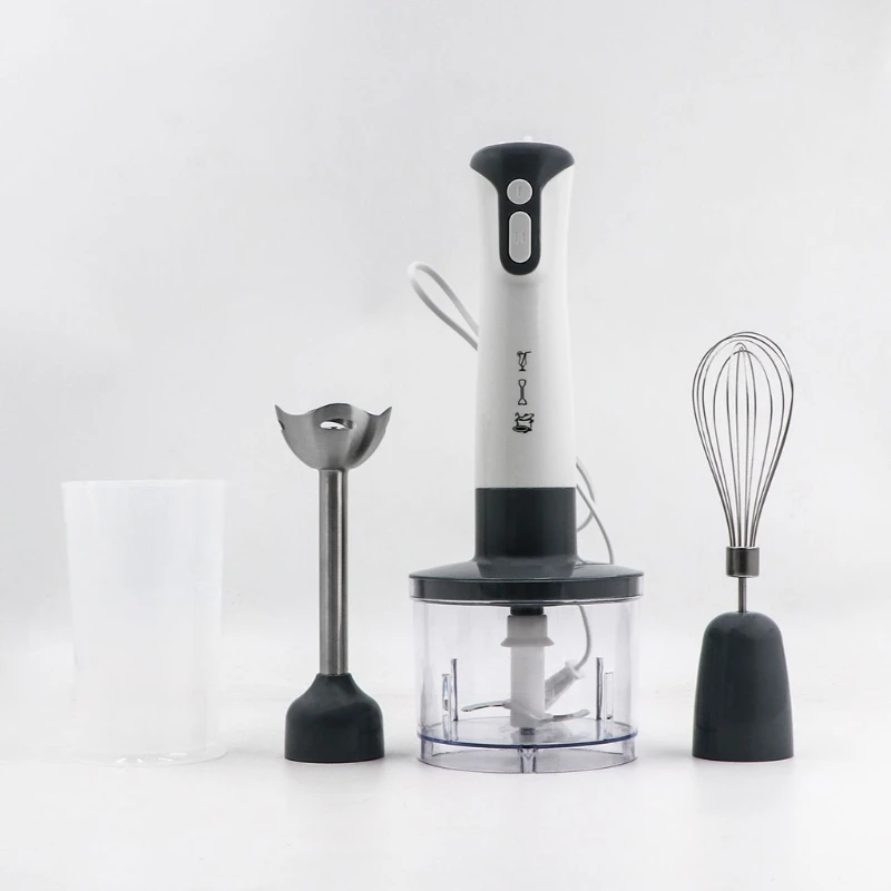 

Multi-Function Hand Mixer Blender 600W Handheld Blender Chopping Bowl Blending Beaker Whisk EU Plug For Food Whipping