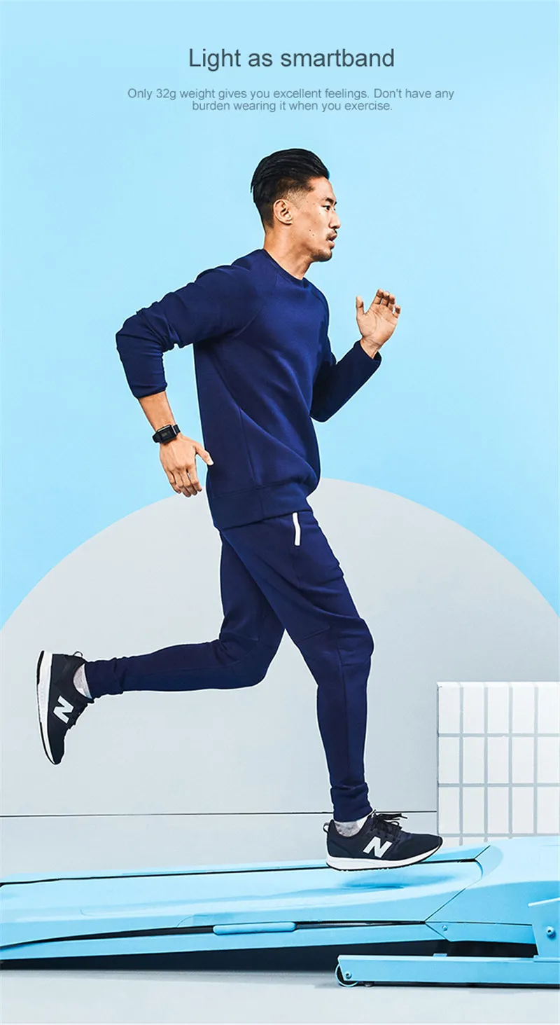 Huami Xiaomi AMAZFIT Smartwatch с экраном Corning Gorilla glass водонепроницаемый монитор сердечного ритма во время сна геомагнитный датчик gps D20
