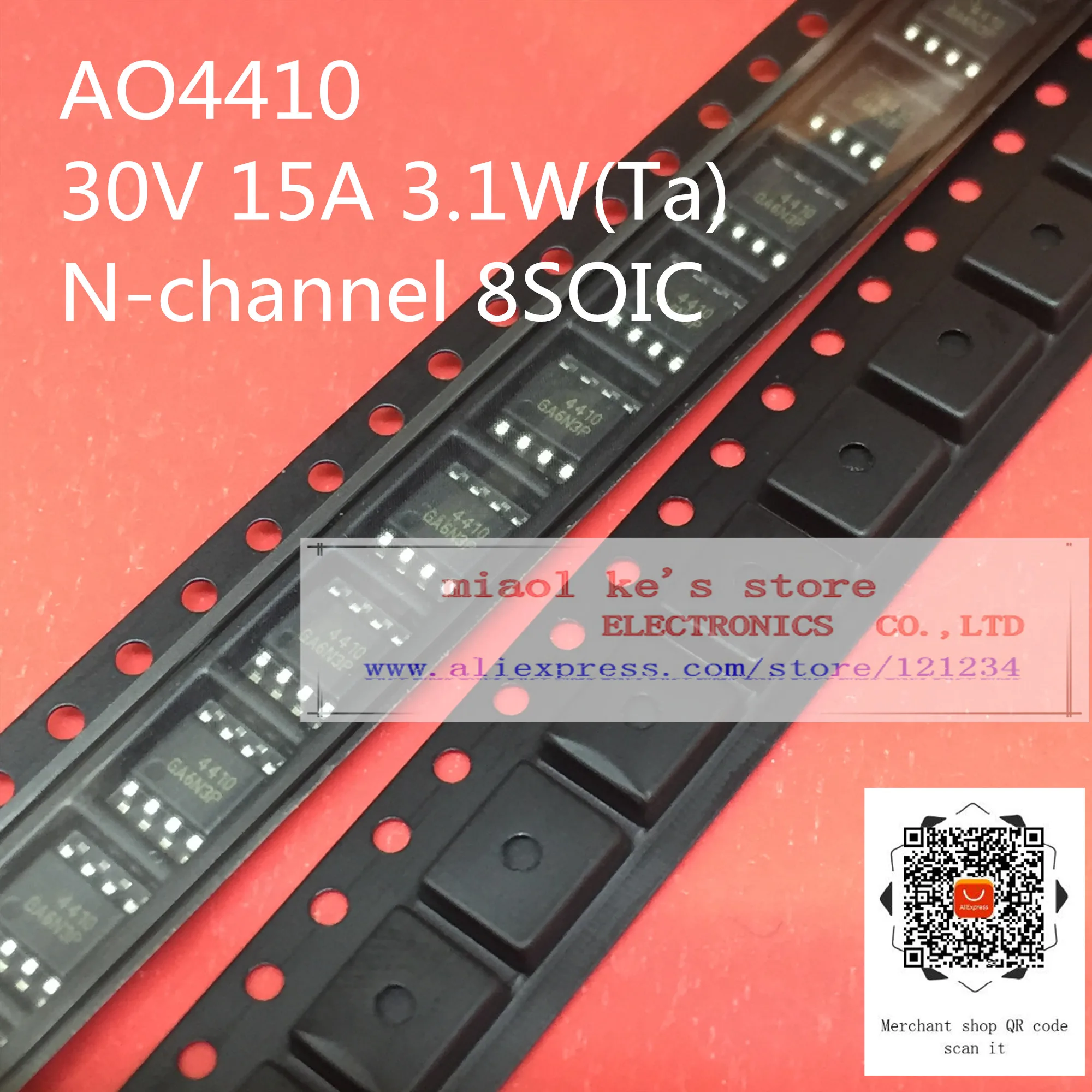[10 шт.] транзистор AO4410 AO4411 AO4411L AO4413 AO4413L AO4415 AO4419 AO4419L 4410 4411 4413 4415 100% новый MOS полевой эффект