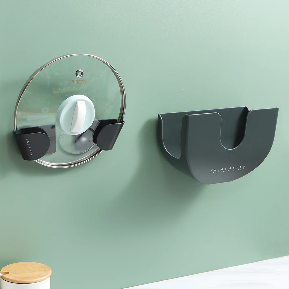 Подставка для крышки кастрюли кухонная хранения пластиковый подвесной упор