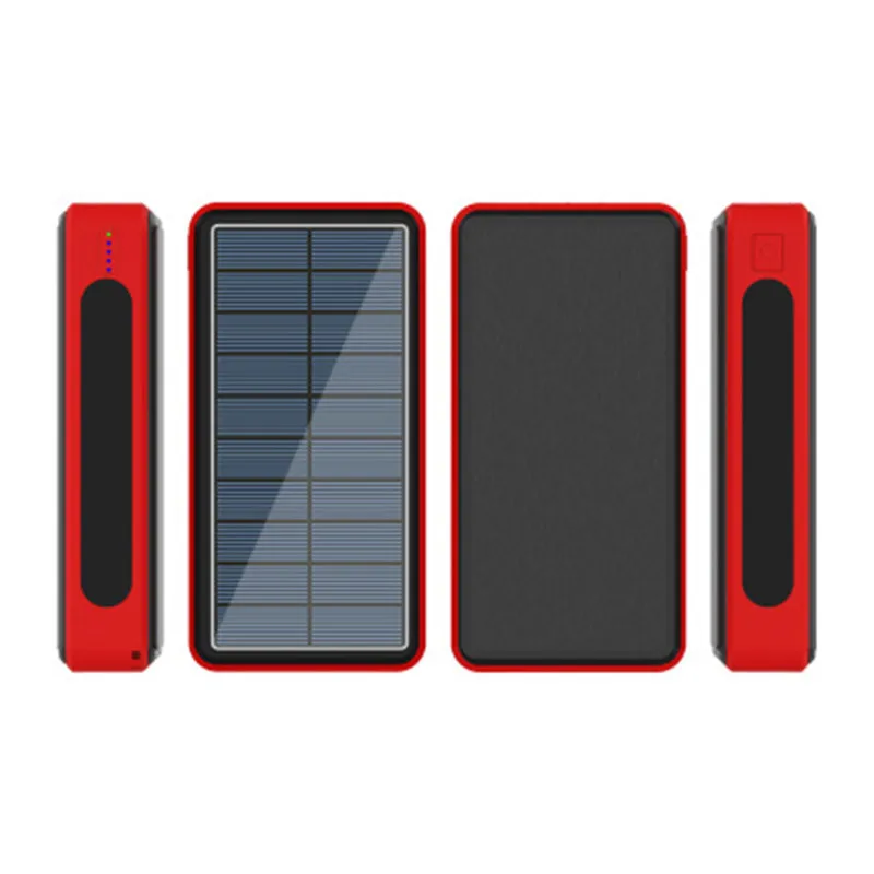 80000mAh Солнечная батарея большой емкости быстрое зарядное устройство для телефона
