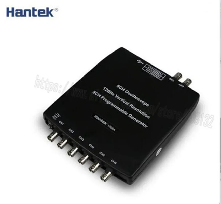 Hantek 1008A USB 8CH осциллограф программируемый генератор тестирование автомобиля