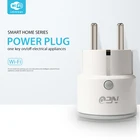 NEO Tuya WiFi смарт-Евророзетка 10A с дозаторами и статистические данные Smart Plug Работайте с Amazom Alexa, Google Assistant, IFTTT