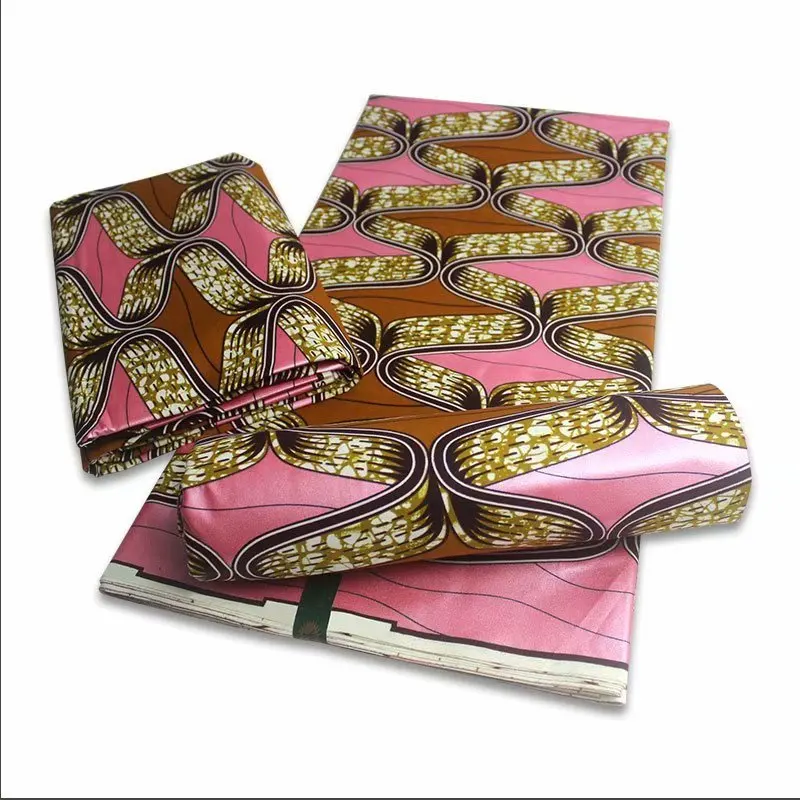 

African wax Fabrics cotton 6Yard Nigerian Wax Print Fabric High Quality Ghana wax Fabrics For women dresses