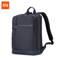 xiaomi travel business backpack with 3 pockets large zippered compartments backpack polyester 1260d bags for men women laptop