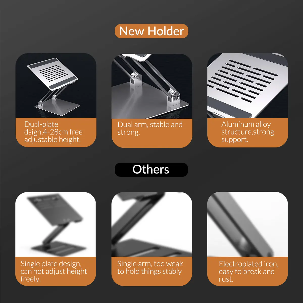 orico регулируемая подставка дл