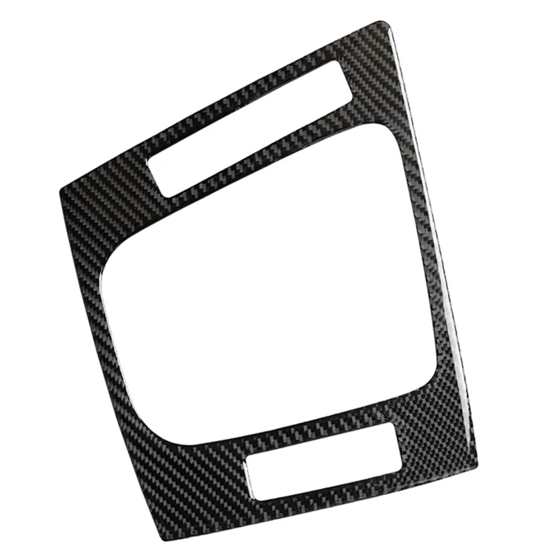 Наклейка на панель коробки переключения передач из углеродного волокна для BMW 3