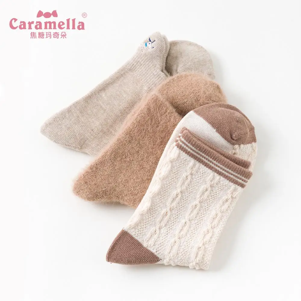 Носки женские хлопковые в полоску 3 пары/Лот|Носки| |