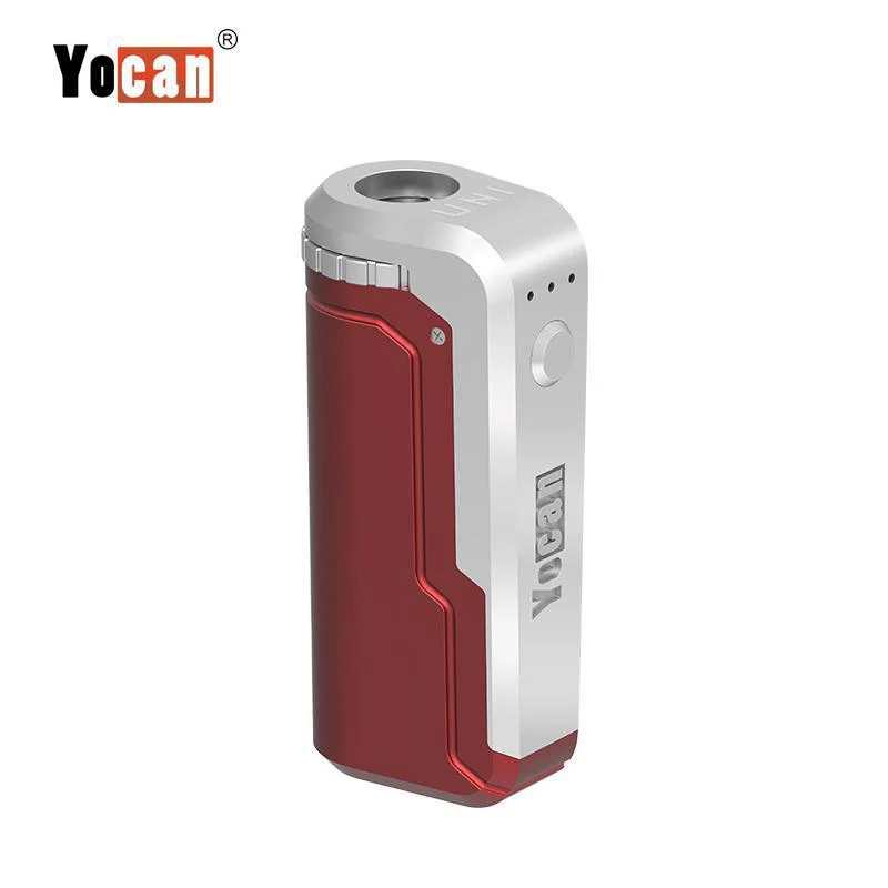 100% Аутентичный аккумулятор Yocan Uni Mod 650 мАч для всех тележек с регулируемым