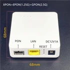 Minni 10 шт. ONU английский 68 мм XPON EPON1.25GGPON2.5G GEPON ONU модем FTTH GEPON совместимый маршрутизатор Английский ONU MINI68 * 68 мм