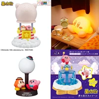genuine kirby pat lights hot air balloon induction light table lamp night light cartoon game light action figure toys kids gifts